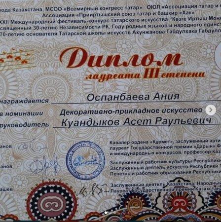 Поздравляем наших победителей лауреата III - степени